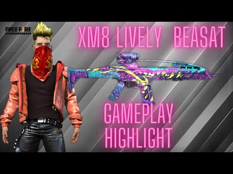 Free fire XM8-LIVELY BEAST Gameplay highlight#freefireheadshots#shorts #PM Empire gaming #freefire