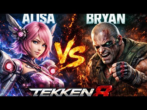 Alisa vs Bryan 😈 | Tekken 8 Brutal Fight #shorts