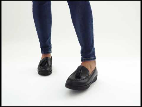 | Shuperb™ FitFlop PETRINA MOCCASIN Ladies Leather Loafers Black