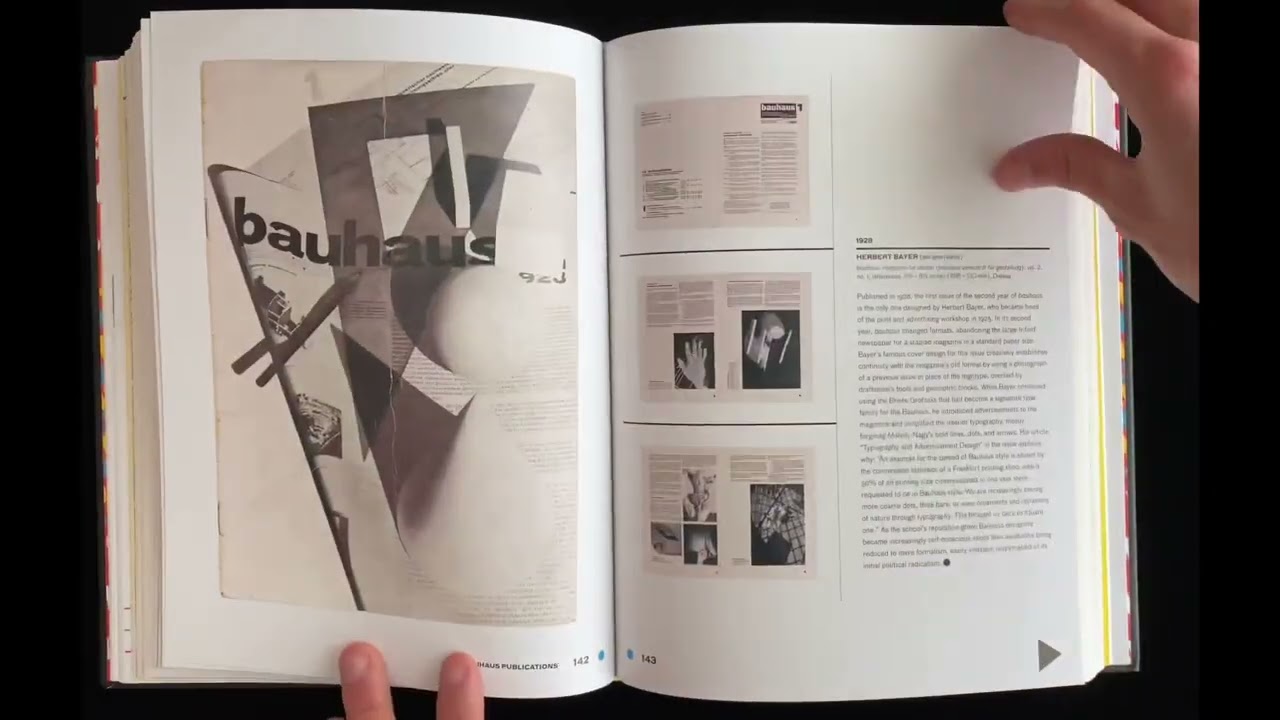 Bauhaus Typography at 100 pagethrough
