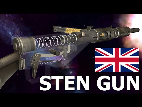 How a Sten Gun Works | WW2 SMG | Operation and Field Strip