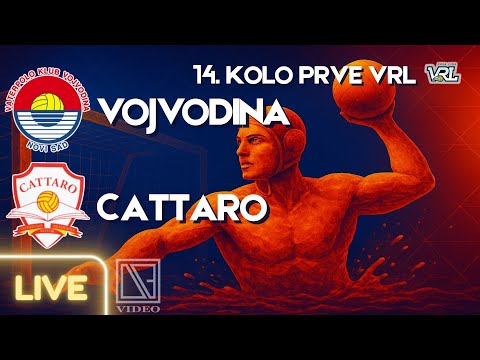 VK VOJVODINA Novi Sad - VK CATTARO Kotor (Full match Livestream) [16.11.2025.]