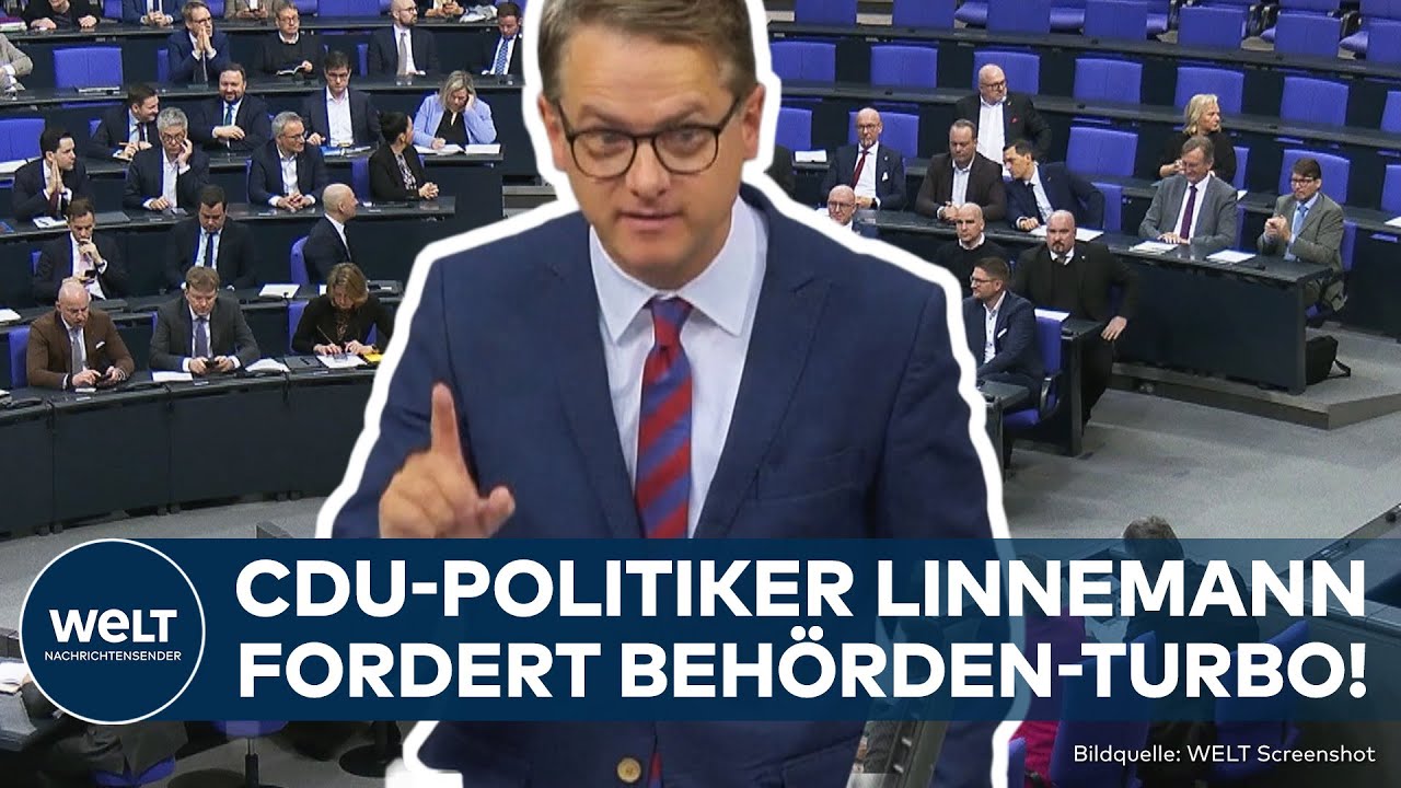 CDU DRÜCKT AUFS GAS: Carsten Linnemann will Baugenehmigungen und Anträge automatisch genehmigen!