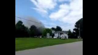 preview picture of video 'apartment fire knightdale,nc june 2,2012'