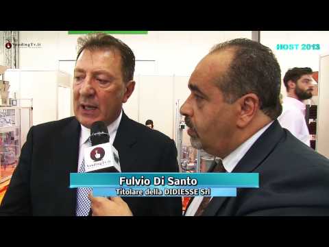 Vending TV.it - HOST 2013 - Fabio Russo intervista Fulvio Di Santo della Didiesse srl