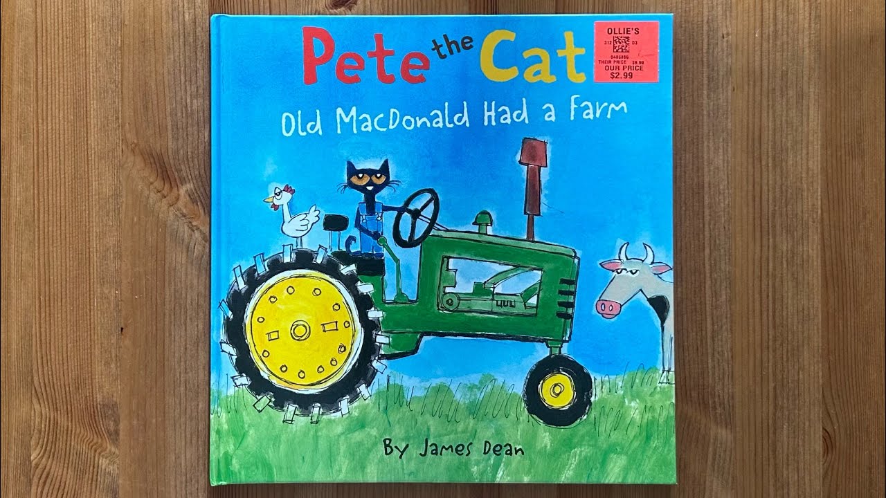 Ash reads Pete the Cat: Old MacDonald Had a Farm by James Dean & Kimberly Dean