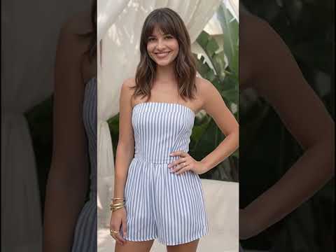 Macacão feminino casual verão/primavera cintura marcada e perna larga #shein #moda #macaquinho #fyp