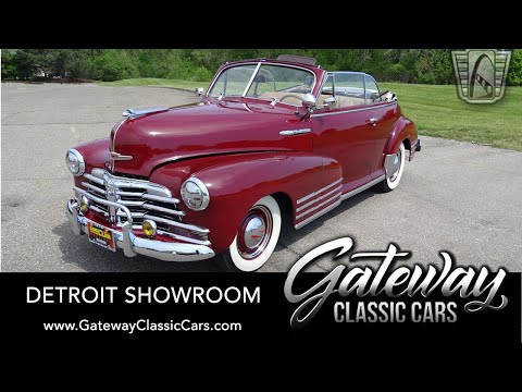 Thumbnail for 1948 Chevrolet Fleetmaster for sale Gateway Classic Cars DET1805 by Chevrolet Fleetmaster
