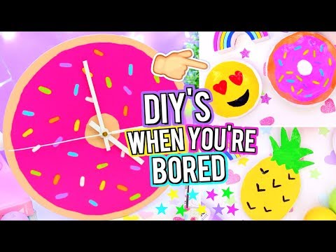 DIY ROOM DECOR To Do When You're BORED! Easy DIY Room Decor Ideas!