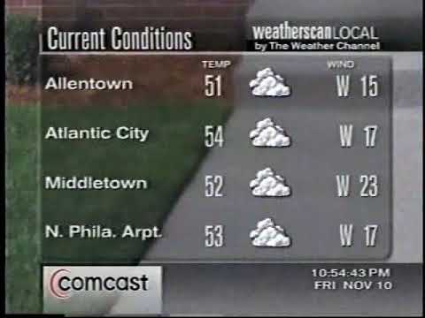 Weatherscan XL Willow Grove, PA #1 (11/10/2000) (twcclassics)