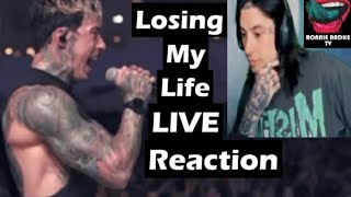 Download lagu Ronnie Radke Reacts To ' Losing My Life LIVE ' Falling In Reverse Reaction On Twitch mp3