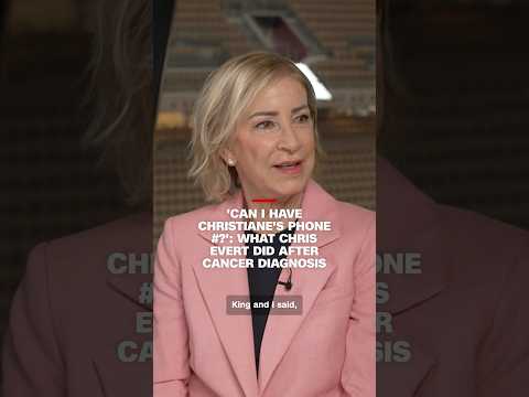 'Can I have Christiane's phone #?': What Chris Evert did after cancer diagnosis
