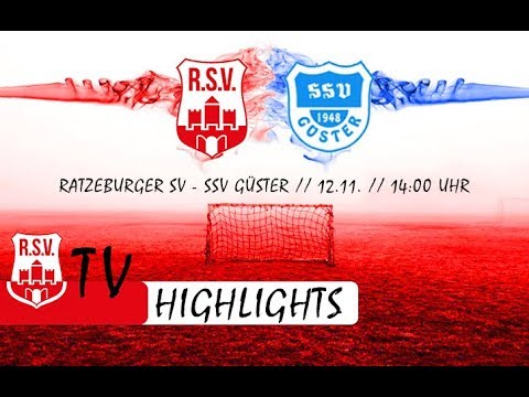 Ratzeburger SV - SSV Güster - 3:0 - 12.11.2017 - Tore und Trainerstimmen