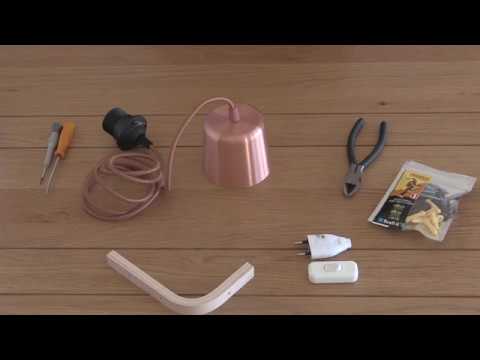 Un Ikea Hack très facile pour obtenir une jolie lampe rétro