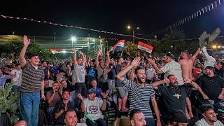 Mosul celebra el regreso de Irak al Mundial