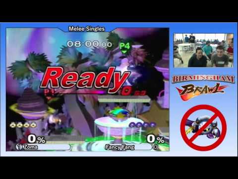 Birmingham Brawl 2 Melee Singles - Zoma (Sheik) vs Fancy Feast (Samus)