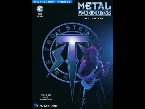 Troy Stetina Metal Lead Guitar Vol2 COMPLETE CD