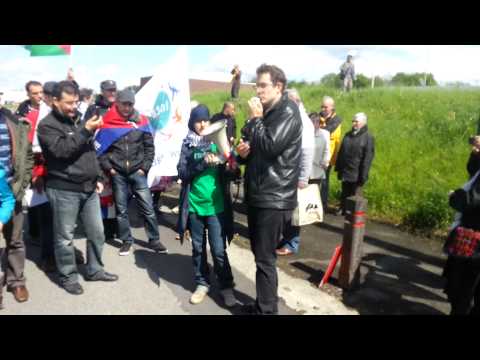 Rassemblement BDS Boycott Cal Lachs Bierset