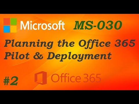 MS 030 Office 365 Administrator Course Intro Ep 01 FREE Training