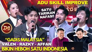 Download lagu Valen Shows Off Improvisation Skills with Razky and Affan Performing 'Gadis Malaysia' on DA8 Top ... mp3