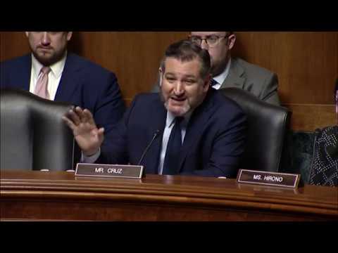 Sen. Cruz Demands Transparency from Big Tech Firms at Judiciary Subcommittee Hearing