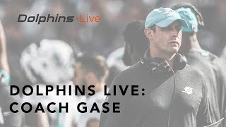 Coach Gase on what the team needs to clean up | Miami Dolphins