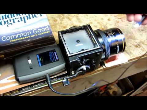 Shutter speed testing of the Bronica SQ A