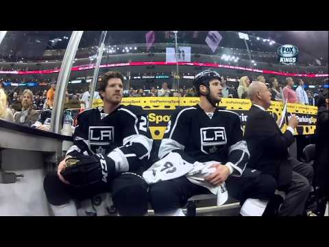 Roman Polak vs Kyle Clifford fight Mar 5 2013 St. Louis Blues vs LA Kings NHL Hockey
