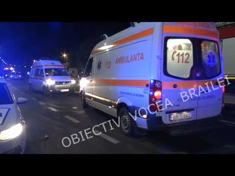 Accident soseaua dig Braila - Galati