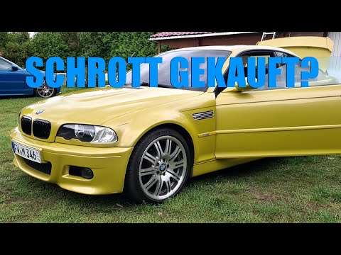 BMW E46 M3 - Schrott gekauft!?
