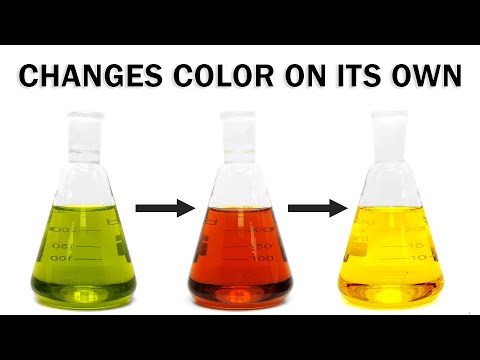 Recreating the chemical traffic light reaction
