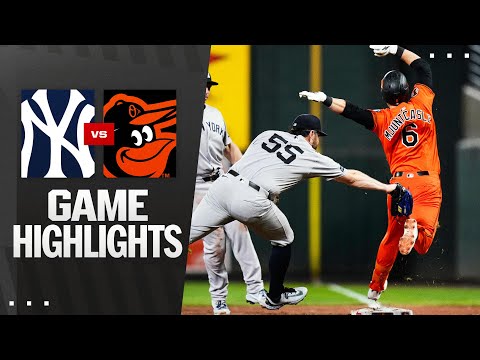 Yankees vs. Orioles Game Highlights (9/20/25) | MLB Highlights