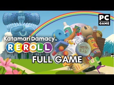 Katamari Damacy REROLL Walkthrough Gameplay No Commentary Longplay (PC) Full Game