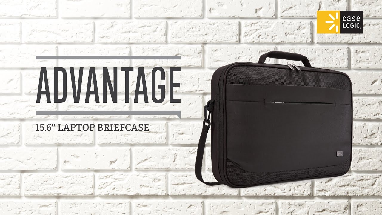 CASE LOGIC ADVANTAGE 15.6" LAPTOP BRIEFCASE