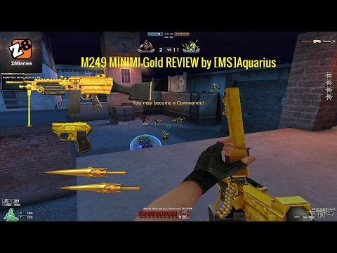 Crossfire NA: M249 MINIMI-Gold | Hero Mode X