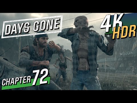 [4K HDR] DAYS GONE (Hard / 100% / Exploration) Walkthrough part 72 - Hoard Killing & Collectibles
