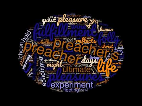 What does Ecclesiastes 2:3 mean?