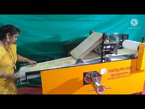 Semi Automatic Papad Making Machine