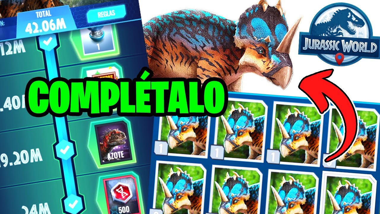 CÓMO COMPLETAR el DESAFIO GLOBAL y GANAR CENTROSAURUS GRATIS Jurassic World Alive