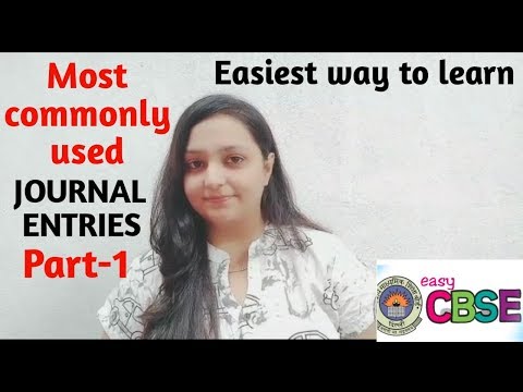 How to make journal entries (problem-1) (Basic rules for passing journal entries)