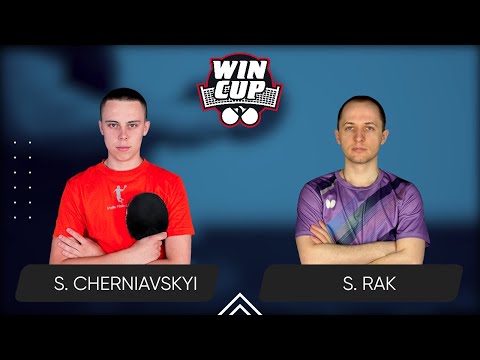 12:30 Serhii Cherniavskyi - Serhii Rak West 1 WIN CUP 22.08.2024 | Table Tennis WINCUP
