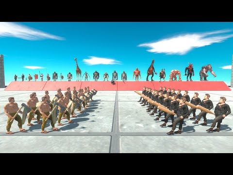 20 vs 20 Melee Units Tournament - Animal Revolt Battle Simulator