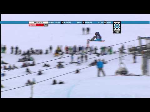 Winter X Games Europe 2011 - Sebastien Toutant Wins Snowboard Men's Slopestyle Silver