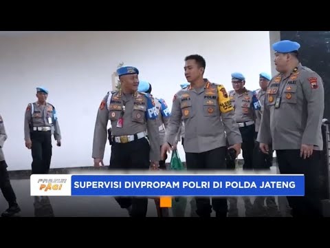 SUPERVISI DIVPROPAM POLRI DI POLDA JATENG
