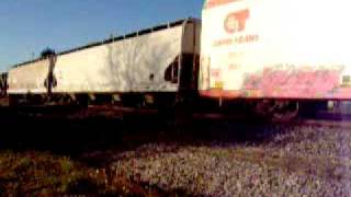 preview picture of video 'Eastbound Local through Lowellville, Ohio'