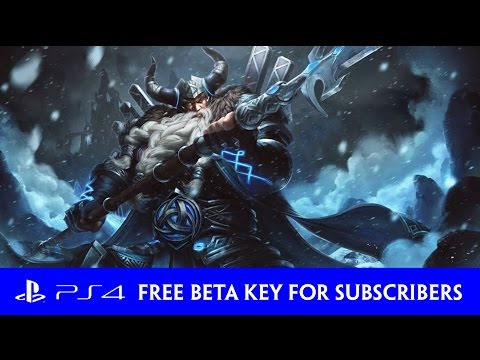 SMITE - Free PlayStation 4 Beta Key for YouTube Subscribers!