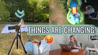 TIME FOR A CHANGE. Heatwave In The UK & Preparing To Have A 1 Year Old!