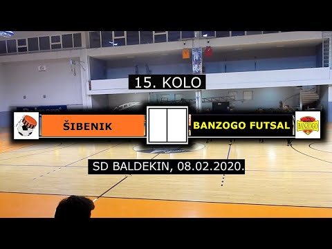 ŽMNL- 15. KOLO: ŠIBENIK - BANZOGO FUTSAL, 08.02.2020.
