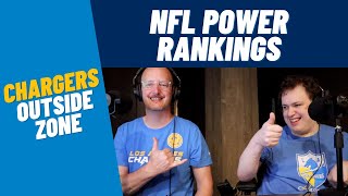 Chargers Outside Zone NFL Power Rankings