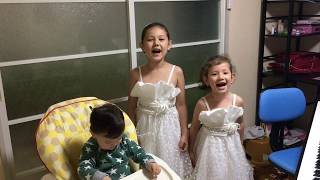 Happy Family Time #5 Singing Japanese kids songs　（ハピファミィタイム　日本の子供の歌を歌う）